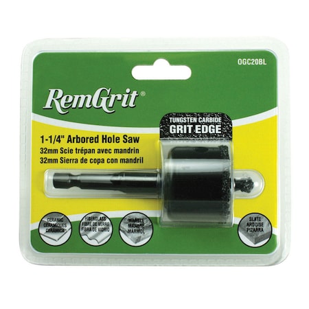 Disston Disston 1-1/4 in. Carbide Grit Hole Saw Arbor 1 pc E0104578